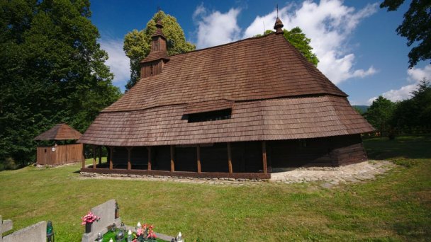 Kostol sv. Michala archanjela Topoľa 3 Autor: Jiří Komárek Zdroj: https://sk.wikipedia.org/wiki/Topo%C4%BEa_(okres_Snina) Kostol sv. Michala archanjela Topoľa 3 Autor: Jiří Komárek Zdroj: https://sk.wikipedia.org/wiki/Topo%C4%BEa_(okres_Snina)