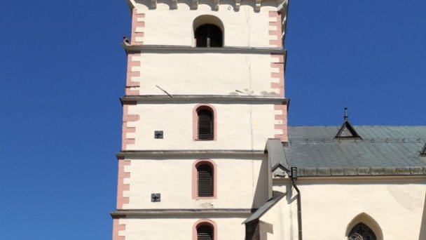 Veža kostola sv. Kataríny Zdroj: https://www.muzeumkremnica.sk/_img/Documents/_MMM/Fotogalerie/Veza_kostola_sv_Katariny.jpg Veža kostola sv. Kataríny Zdroj: https://www.muzeumkremnica.sk/_img/Documents/_MMM/Fotogalerie/Veza_kostola_sv_Katariny.jpg