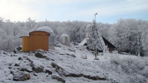 AGO observatórium Modra - Piesok 4 Zdroj: https://sk.wikipedia.org/wiki/Astronomické_observatórium_Modra