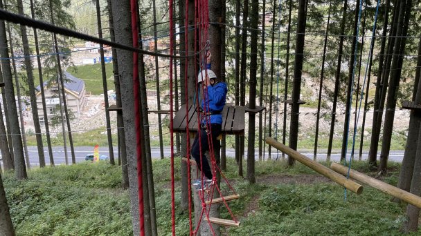 Lanový park Tarzánia 8 Lanový park Tarzánia 8