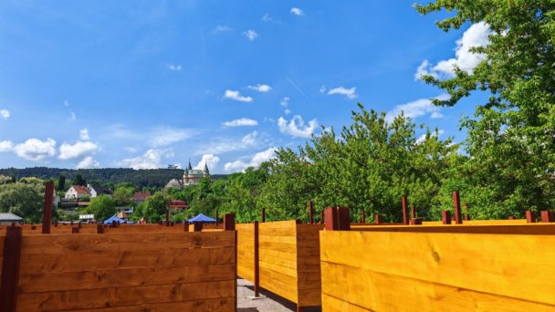 Drevené bludisko Bojnice 7