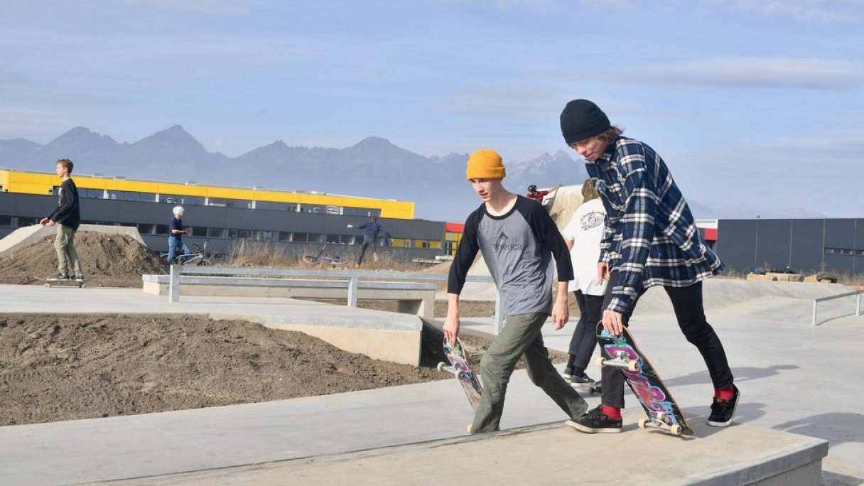 Skatepark Poprad 1 Autor: mesto Poprad