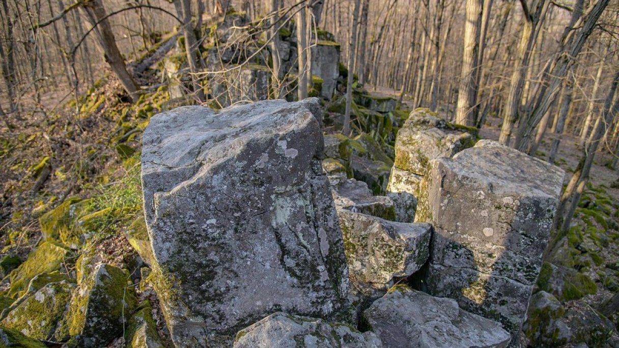 Túra na Krupinské bralce (Štangarígeľ) zo Žibritova 1 Autor: Dusanhein Zdroj: https://sk.wikipedia.org/wiki/Krupinsk%C3%A9_bralce#/media/S%C3%BAbor:Krupinbralce05.jpg