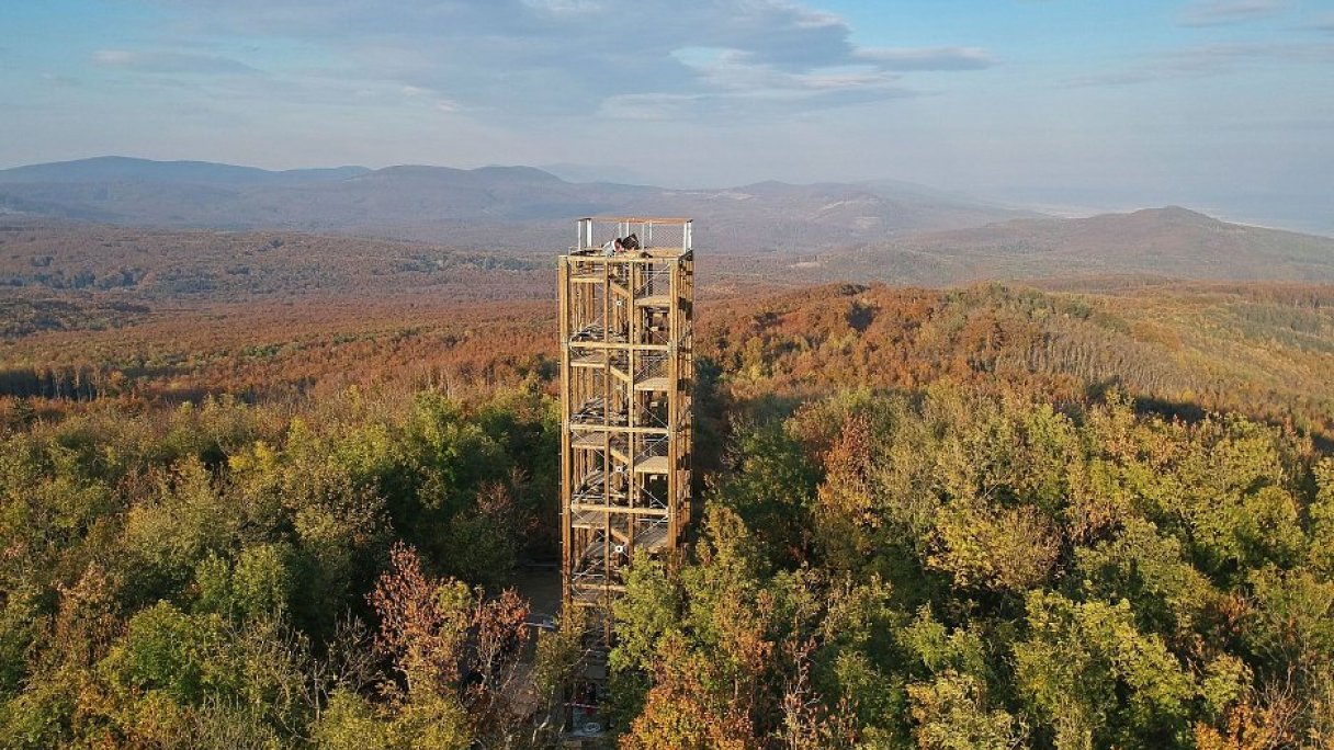 Rozhľadňa Alexandra Filípka, Veľká Homoľa (Modra) 1 Zdroj: https://www.archinfo.sk/diela/krajinarska-tvorba/rozhladna-alexandra-filipka-velka-homola-modra.html