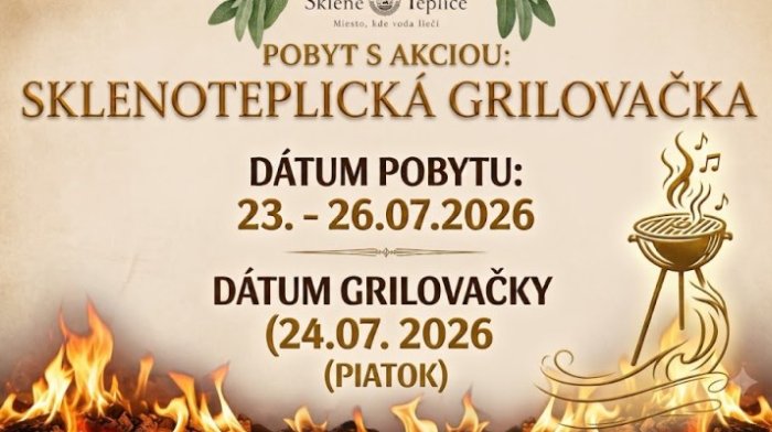 Sklenoteplická grilovačka: Relax, chuť a zábava
