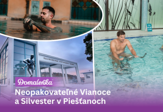 Vianočný relax a Silvester v štýle Felliniho sladkého života – v srdci piešťanských kúpeľov