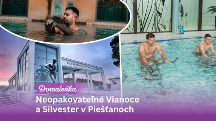 Vianočný relax a Silvester v štýle Felliniho sladkého života – v srdci piešťanských kúpeľov