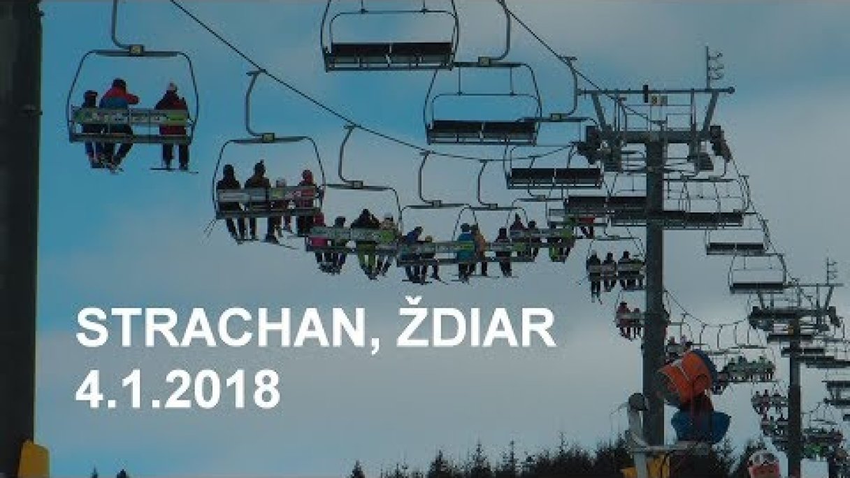 Lyžovačka Strachan, Ždiar, 4.1.2018 Autor: MSO Video Zdroj: https://www.youtube.com/@msovideo107 Lyžovačka Strachan, Ždiar, 4.1.2018 Autor: MSO Video Zdroj: https://www.youtube.com/@msovideo107
