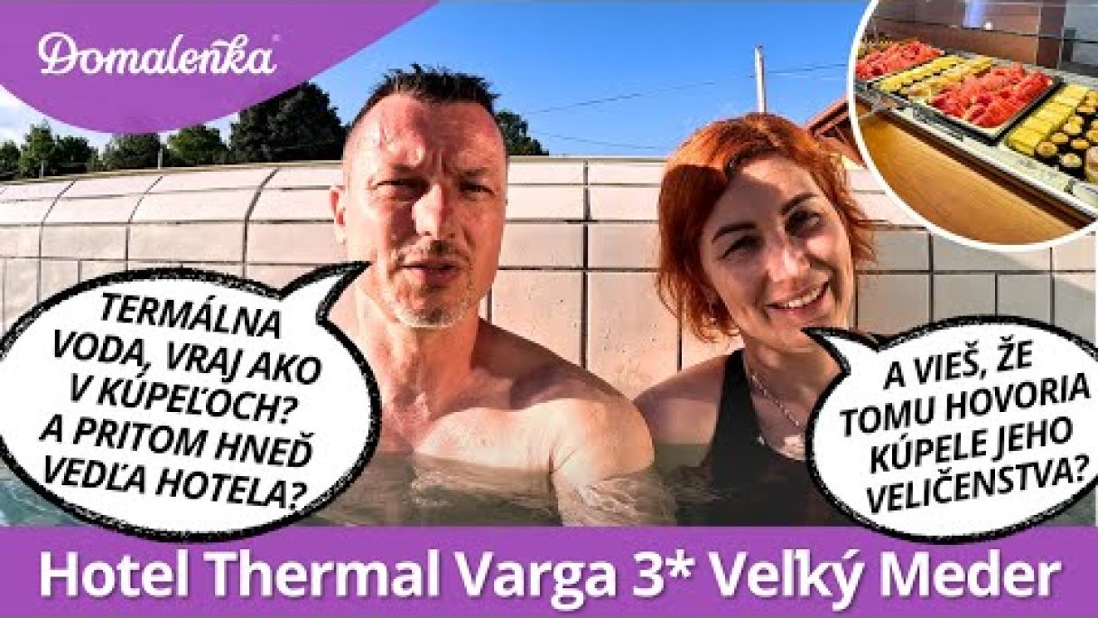 Voda ako v kúpeľoch, ale kúpele to nie sú! Uľaví od bolesti kĺbov? Hotel Thermal Varga Veľký Meder Autor: Domalenka predtým Sorger Zdroj: https://www.youtube.com/@domalenka