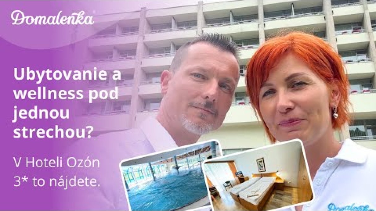 Bardejovské Kúpele: Ubytovanie a wellness pod jednou strechou? V Hoteli Ozón 3* to nájdete Autor: Domalenka predtým Sorger Zdroj: https://www.youtube.com/@domalenka
