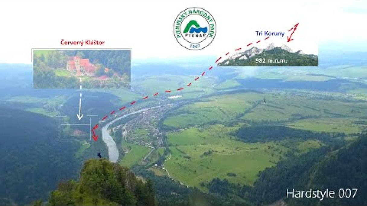 Pieniny - Tri Koruny / Trzy Korony (982 m.n.m.) Autor: Long Hiking H 007 Zdroj: https://www.youtube.com/@longhikingh0073 Pieniny - Tri Koruny / Trzy Korony (982 m.n.m.) Autor: Long Hiking H 007 Zdroj: https://www.youtube.com/@longhikingh0073
