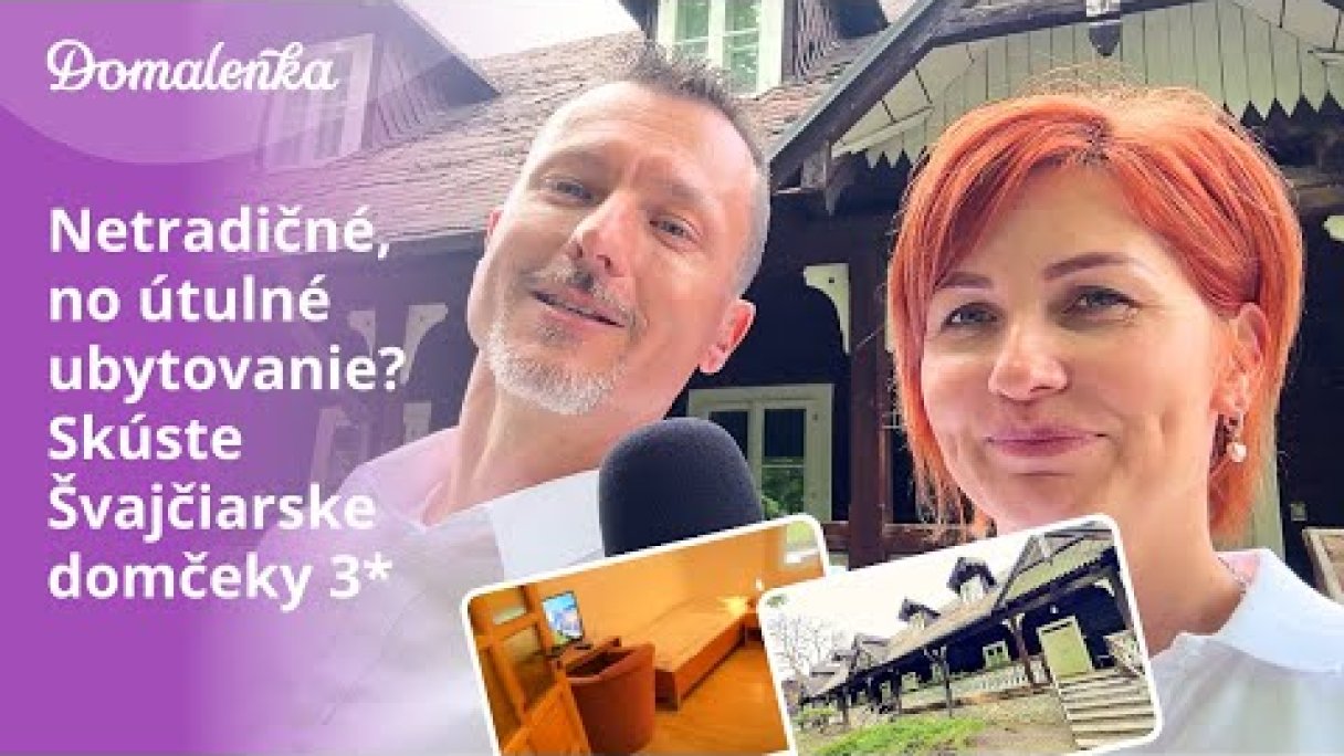 Kúpele Vyšné Ružbachy: Hľadáte netradičné, no útulné ubytovanie? Skúste Švajčiarske domčeky 3* Autor: Domalenka predtým Sorger Zdroj: https://www.youtube.com/@domalenka Kúpele Vyšné Ružbachy: Hľadáte netradičné, no útulné ubytovanie? Skúste Švajčiarske domčeky 3* Autor: Domalenka predtým Sorger Zdroj: https://www.youtube.com/@domalenka
