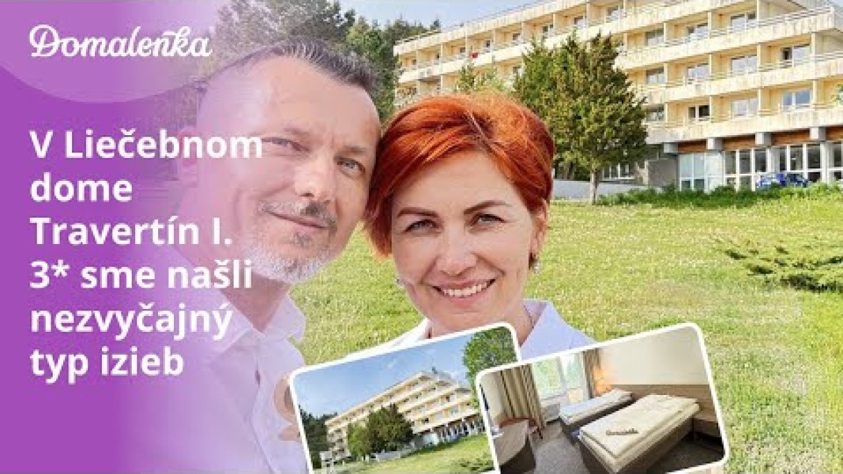 Kúpele Vyšné Ružbachy: V Liečebnom dome Travertín I. 3* sme našli nezvyčajný typ izieb Autor: Domalenka predtým Sorger Zdroj: https://www.youtube.com/@domalenka