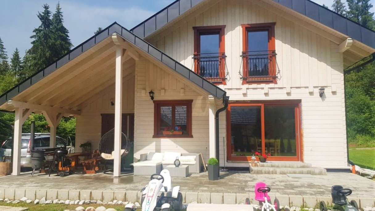 Svrčkova drevenica Oravský Biely Potok 1