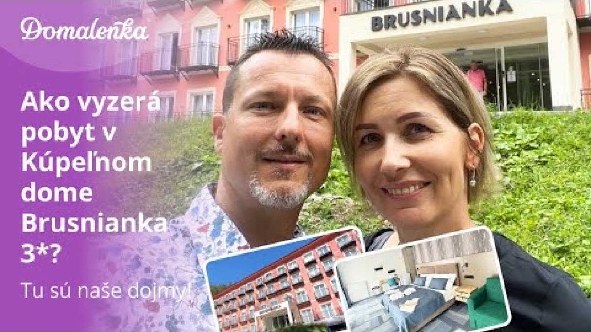 Kúpele Brusno: Ako vyzerá pobyt v Kúpeľnom dome Brusnianka 3*? Tu sú naše dojmy! Autor: Domalenka predtým Sorger Zdroj: https://www.youtube.com/@domalenka