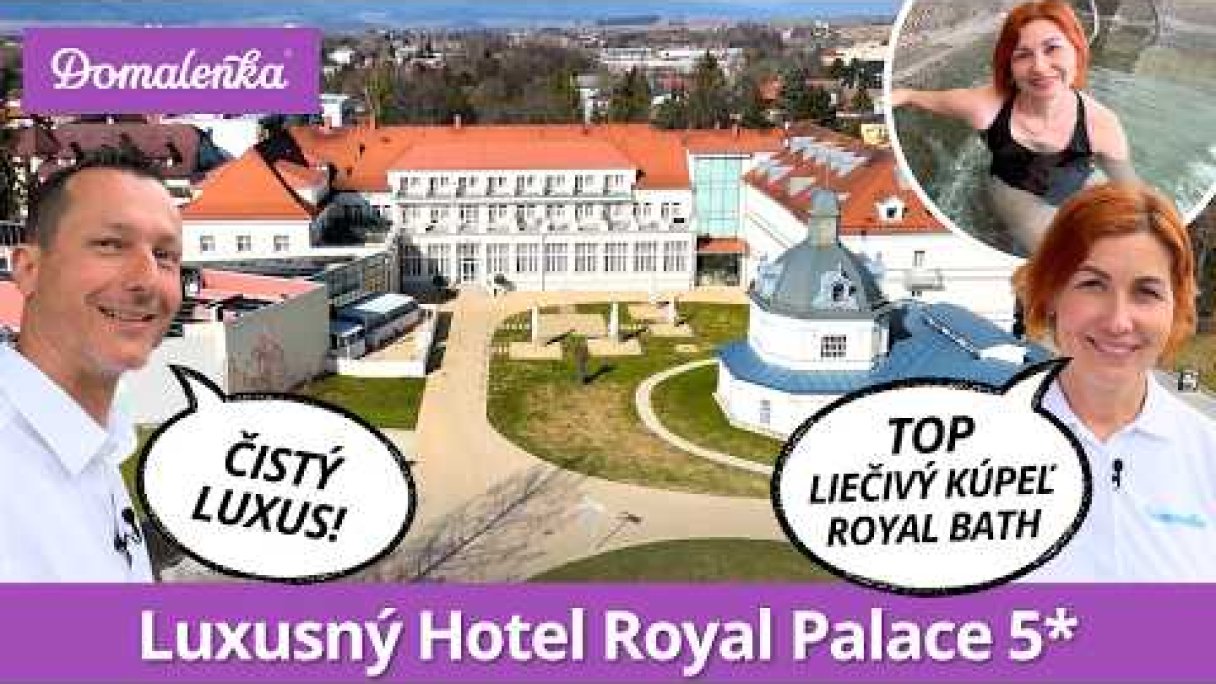 Nahliadnite do vnútra Hotela Royal Palace 5* (Kúpele Turčianske Teplice) Autor: Domalenka predtým Sorger Zdroj: https://www.youtube.com/@domalenka Nahliadnite do vnútra Hotela Royal Palace 5* (Kúpele Turčianske Teplice) Autor: Domalenka predtým Sorger Zdroj: https://www.youtube.com/@domalenka