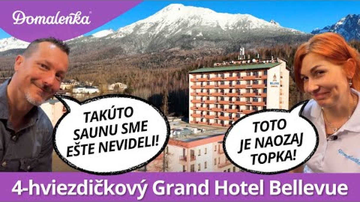 Grand Hotel Bellevue 4* Vysoké Tatry | prekvapil nás krásny wellness Autor: Domalenka predtým Sorger Zdroj: https://www.youtube.com/@domalenka Grand Hotel Bellevue 4* Vysoké Tatry | prekvapil nás krásny wellness Autor: Domalenka predtým Sorger Zdroj: https://www.youtube.com/@domalenka