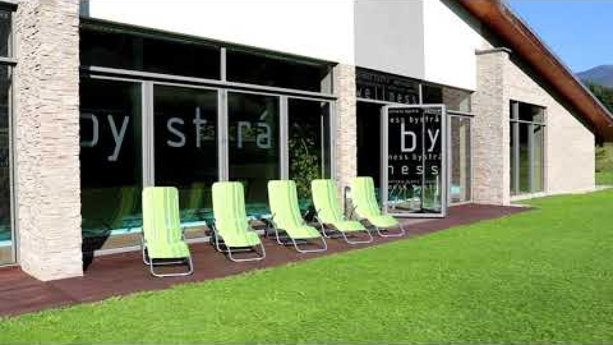 Wellness Hotel Bystrá 2017 Autor: Hotel Bystrá Zdroj: https://www.youtube.com/@HotelbystraSk Wellness Hotel Bystrá 2017 Autor: Hotel Bystrá Zdroj: https://www.youtube.com/@HotelbystraSk