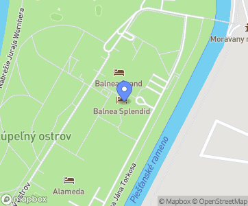 Kúpele Piešťany - Mapa
