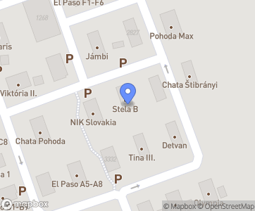 Chata Stela West Štúrovo - Mapa