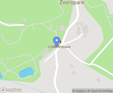 Zveropark - Revišťské Podzámčie - Mapa