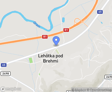 Monster kolobežky Lehôtka pod Brehmi - Mapa