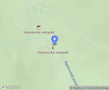 Vajskovský vodopád - Mapa