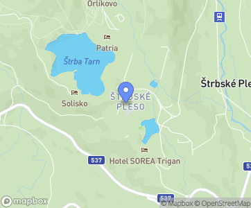 Hotel Crocus **** Štrbské Pleso - Mapa