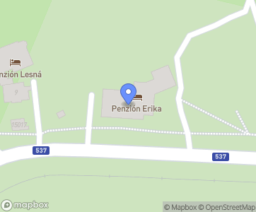 Penzión Erika Tatranská Lesná - Mapa