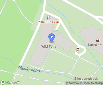 Wili Tatry apartmány Tatranská Lomnica - Mapa
