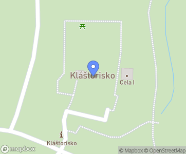 Kláštorisko - Letanovce - Mapa