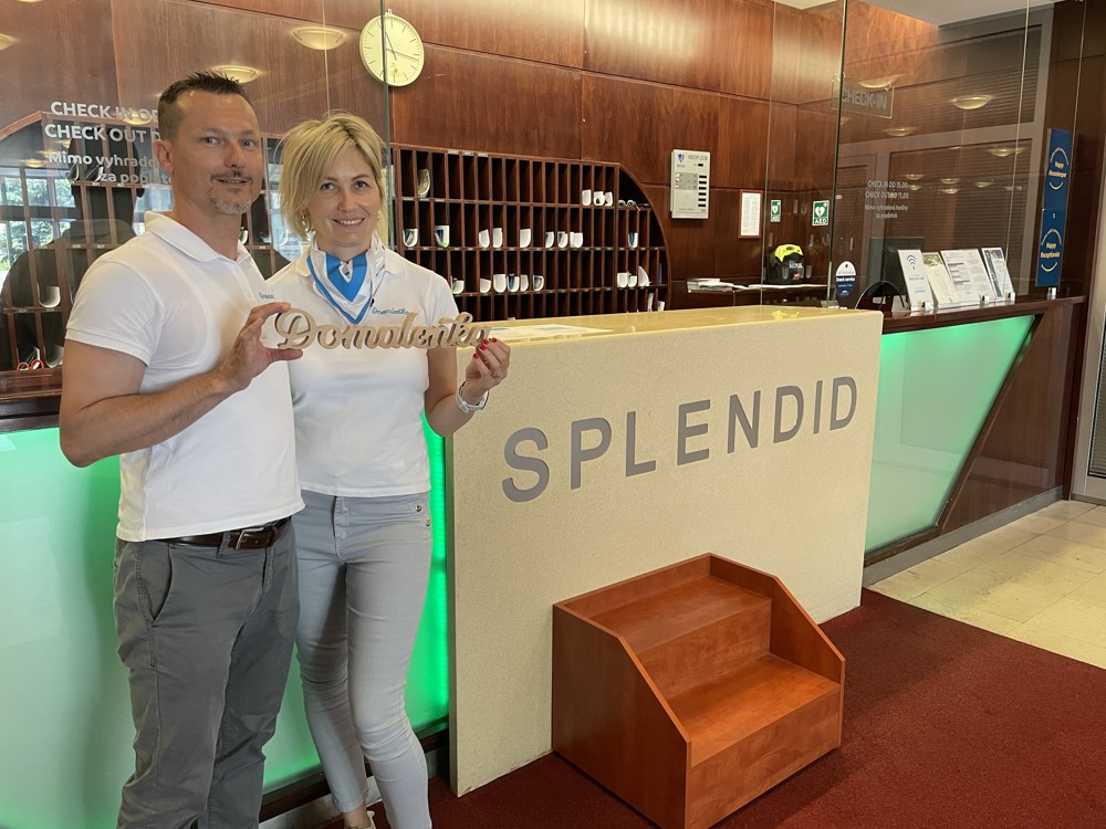 Peter a Paula Sorgerovci v  hoteli Splendid v kúpeľoch Piešťany